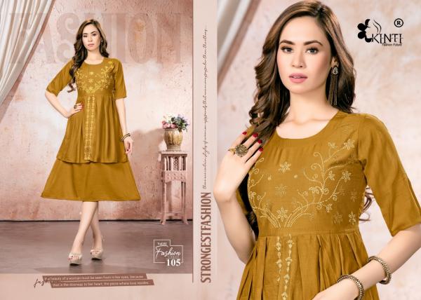 Kinti Fashion Street Vol 1 New Fancy Look Designer Kurti Collection